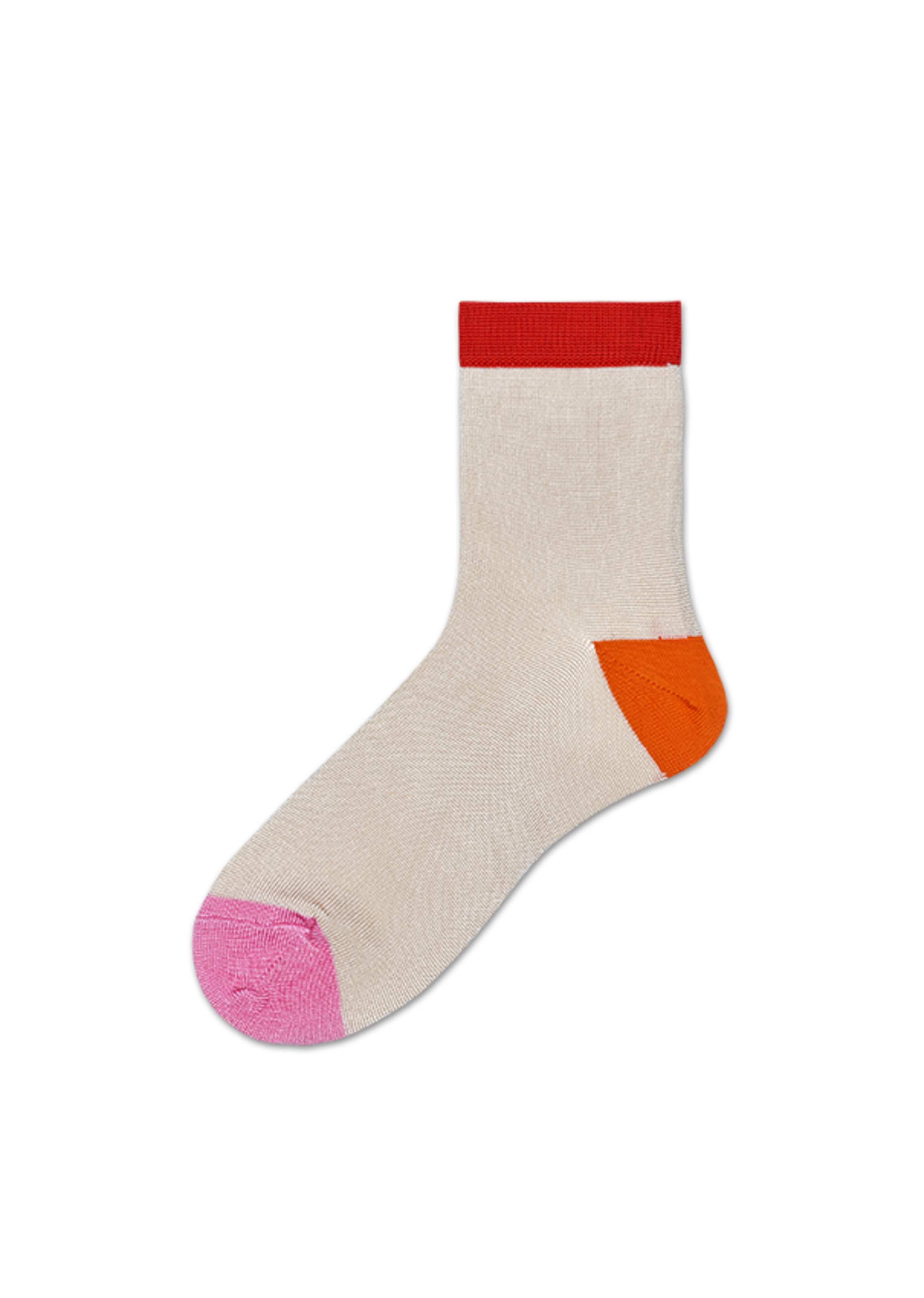 Women's Ankle Socks Grace White Red Hysteria Happy Socks US
