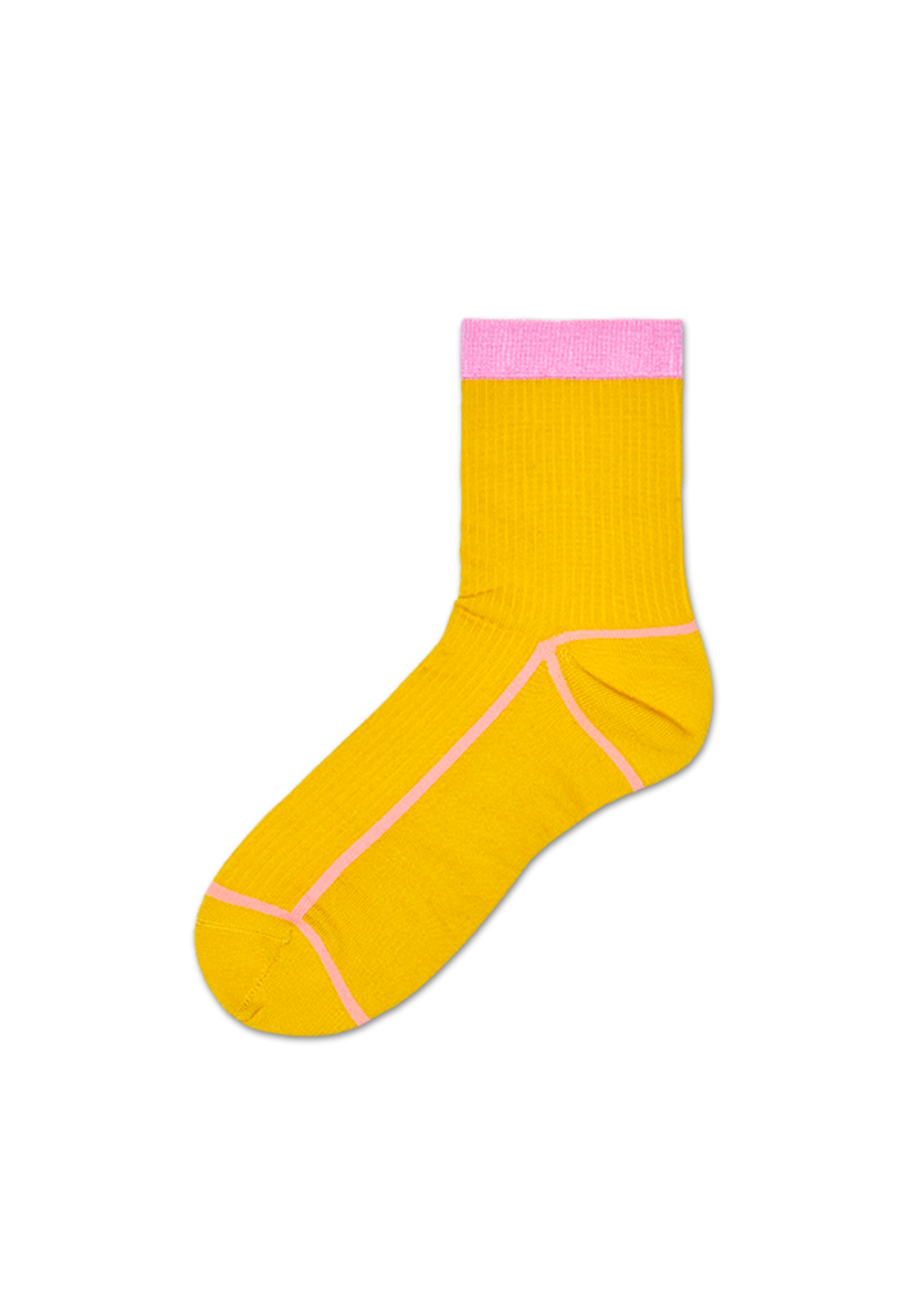 Women's Ankle Socks: Lily - Yellow | Hysteria | Happy Socks US