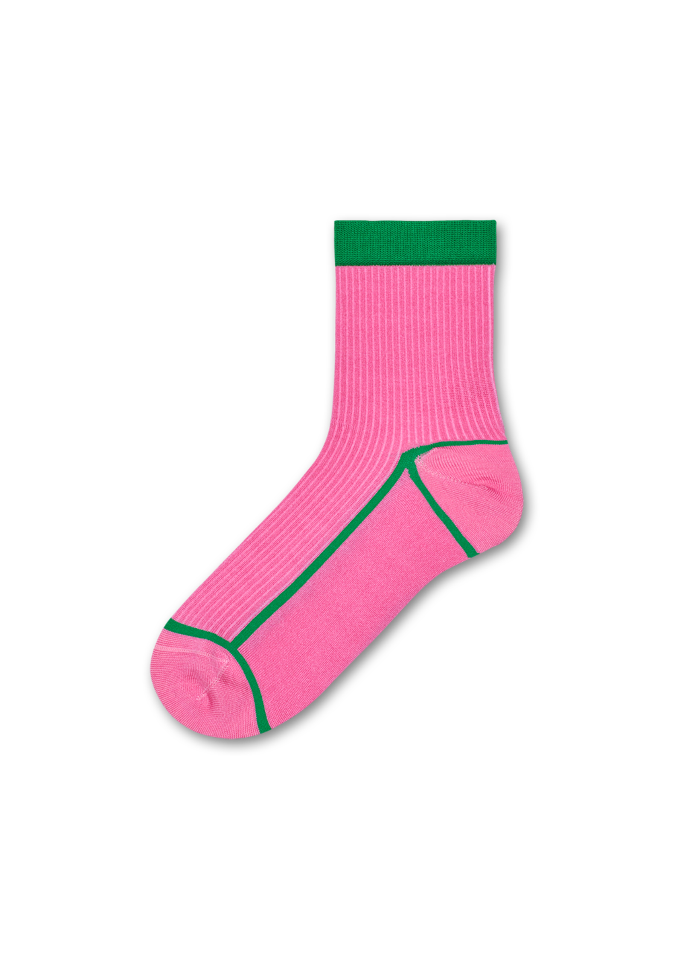Women's Ankle Socks Lily Pink Hysteria Happy Socks US
