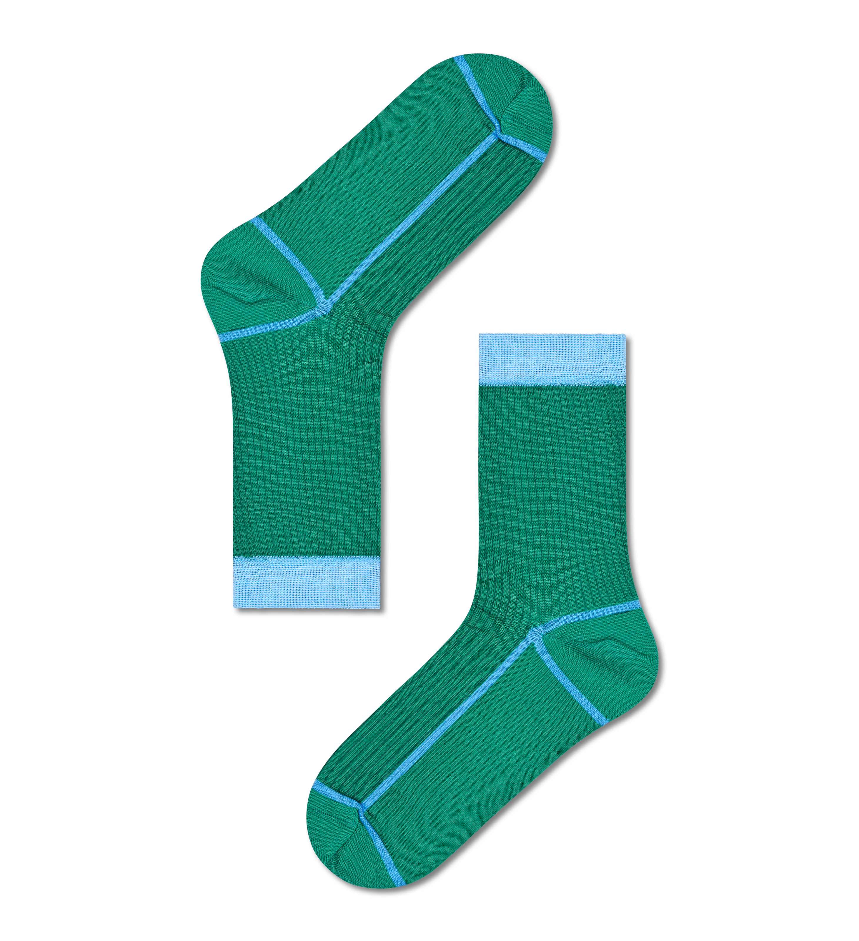 Green Liv Crew Sock