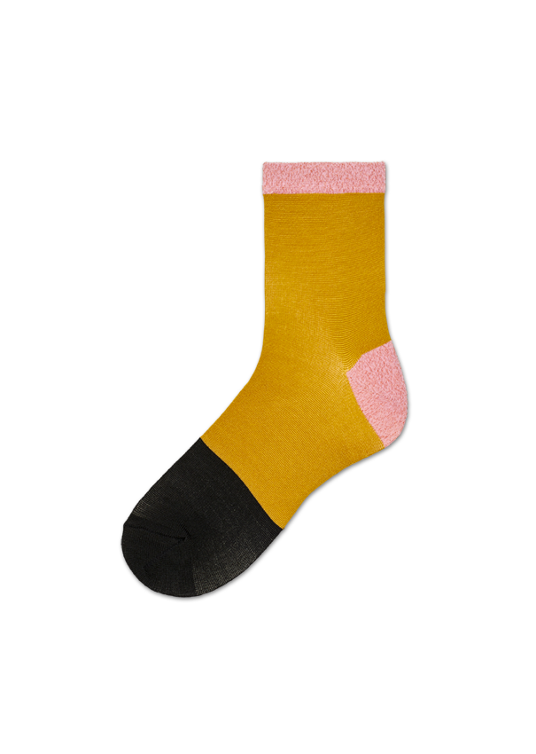 Yellow Ankle socks: Liza | Hysteria by Happy Socks