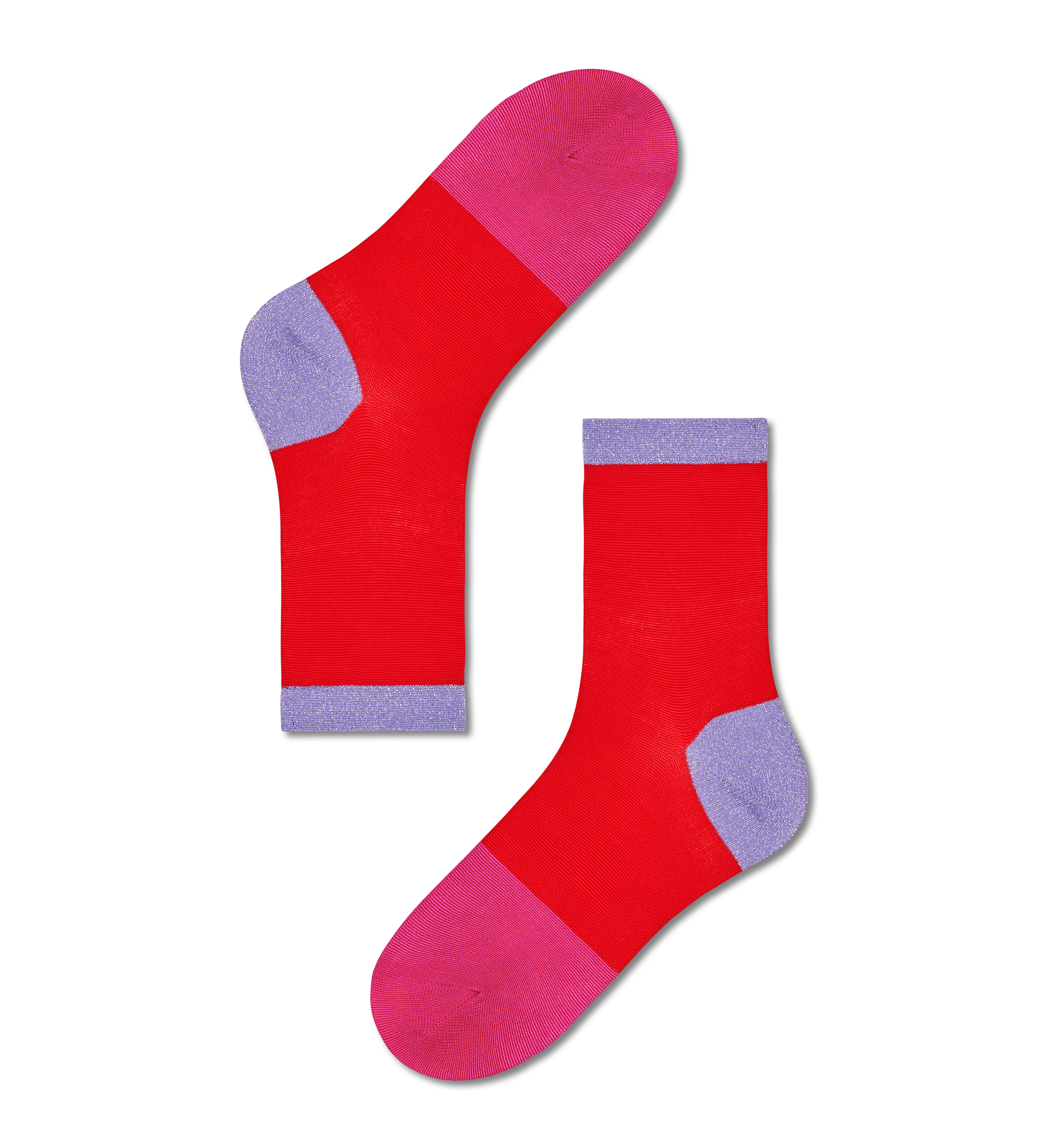 Red Liza Ankle Sock | Hysteria