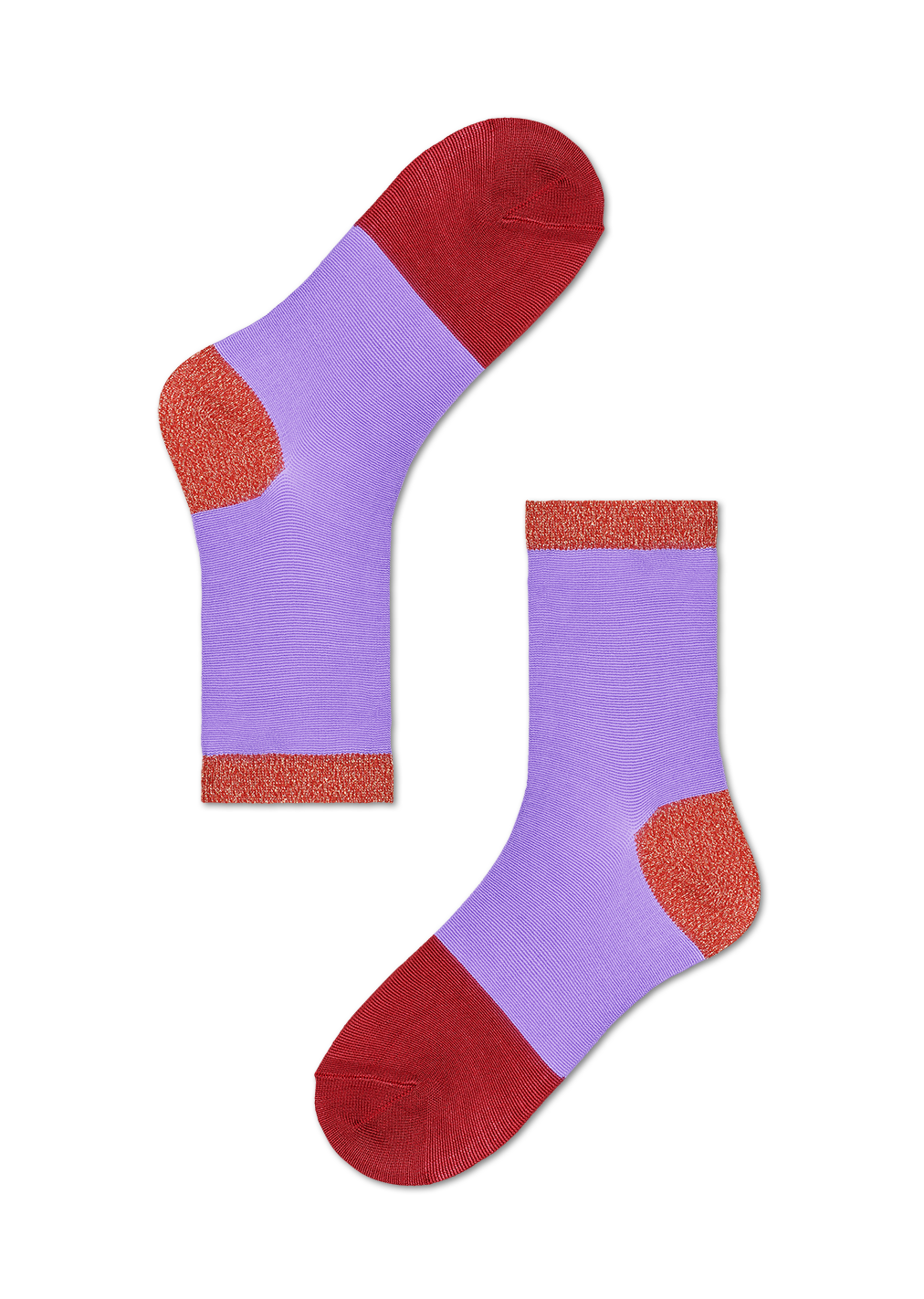 Liza Ankle Sock, Purple | Hysteria | Happy Socks