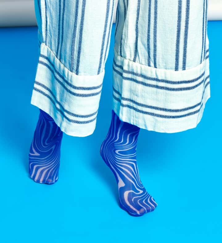 Mia Print Ankle Sock 2