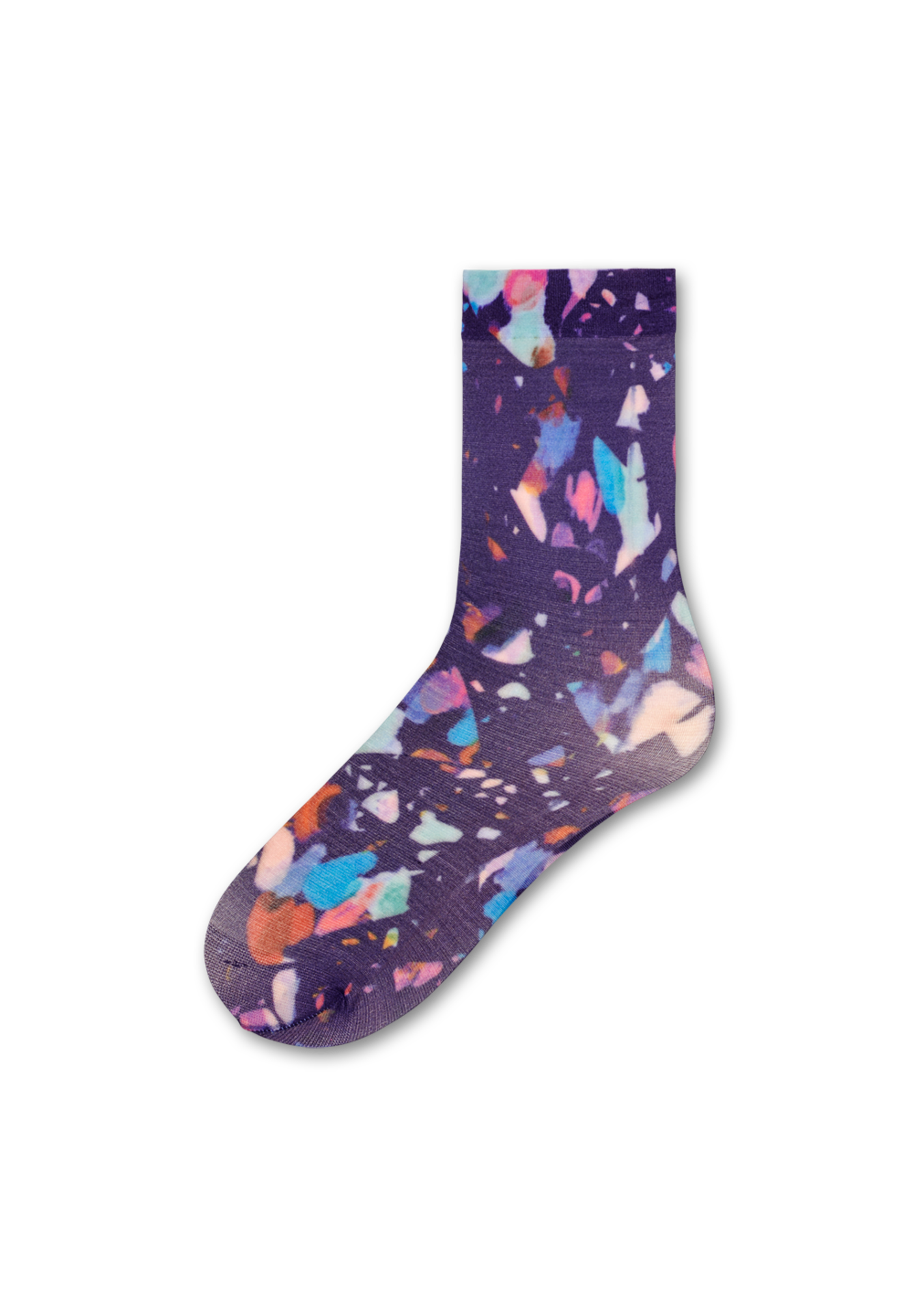 Purple Ankle Socks: Viola - Hysteria