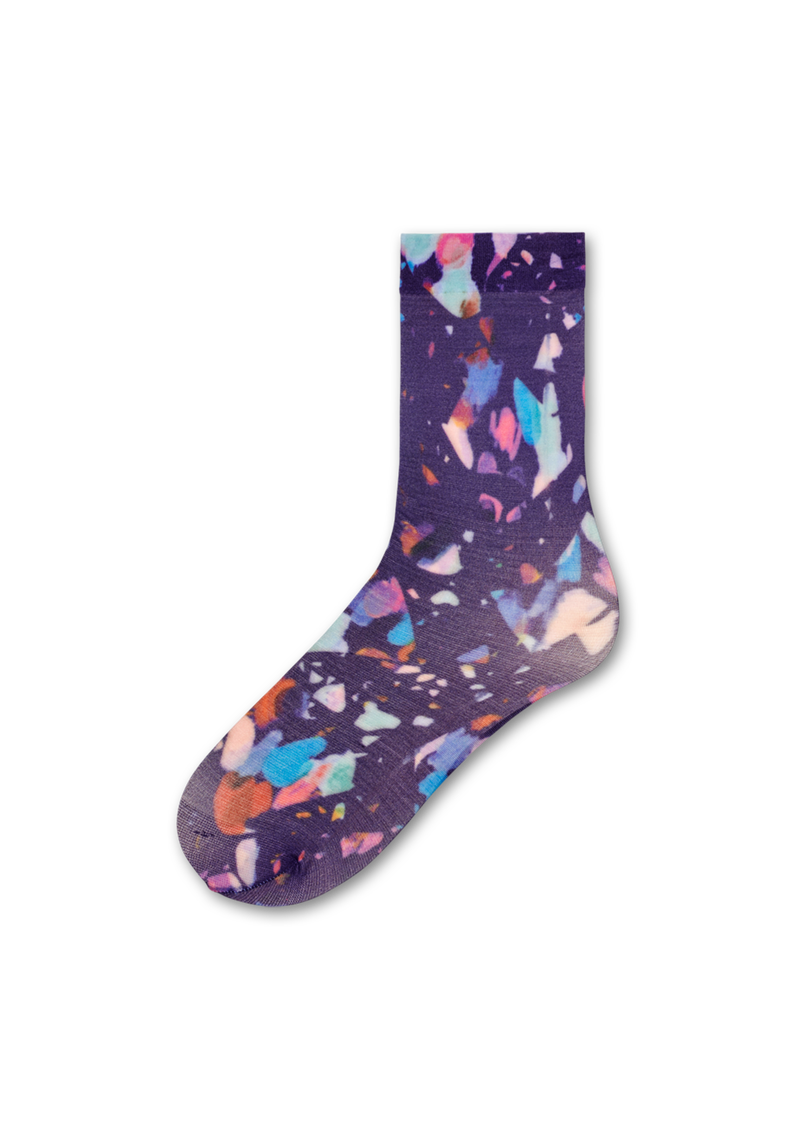 Mia Ankle Sock - Trendy Sheer Ankle Socks for Women