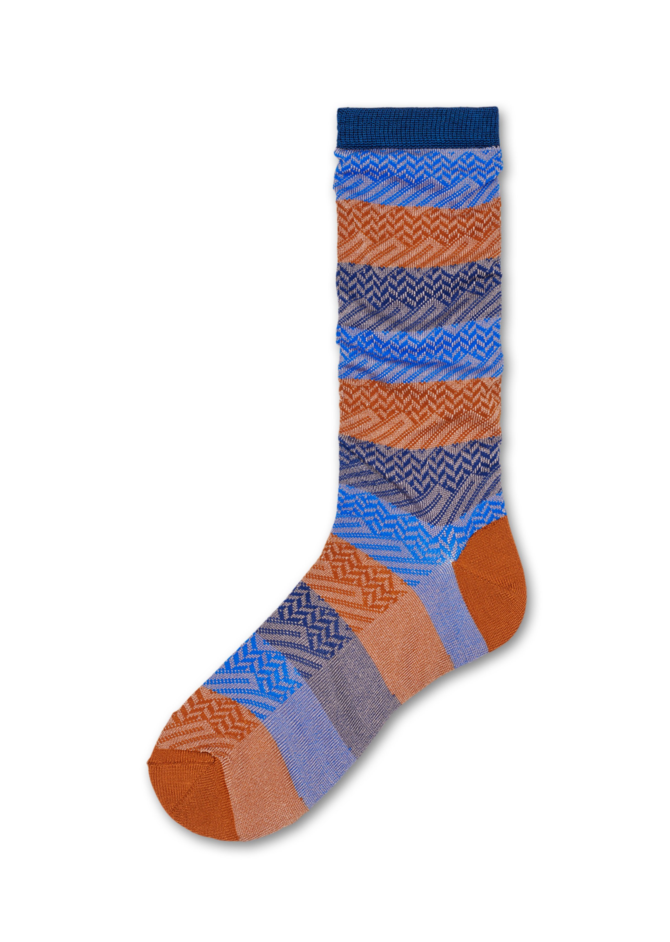 Blue mid high socks: Myggan | Hysteria by Happy Socks