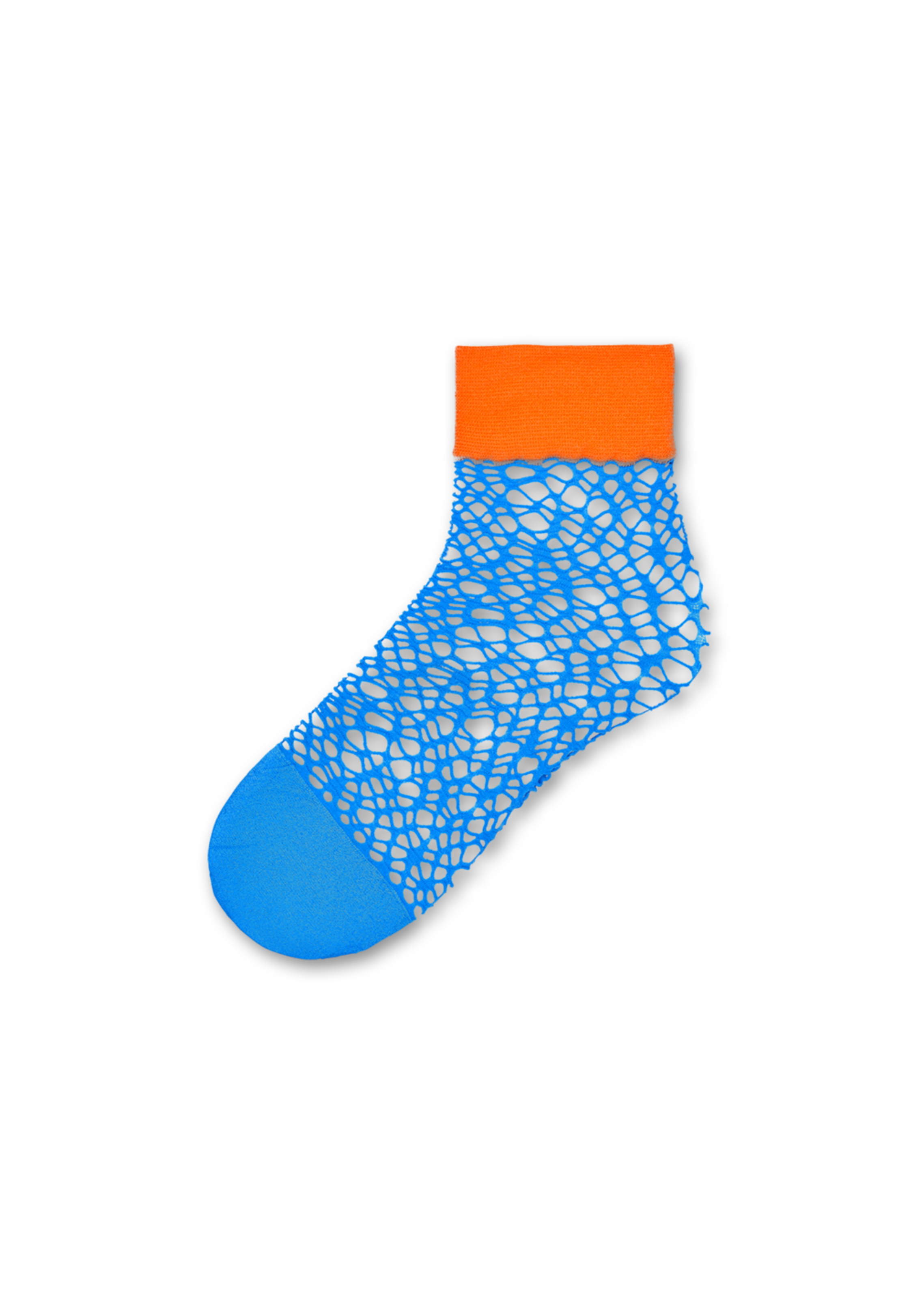 Women’s Ankle Socks: Nina - Blue Orange | Hysteria