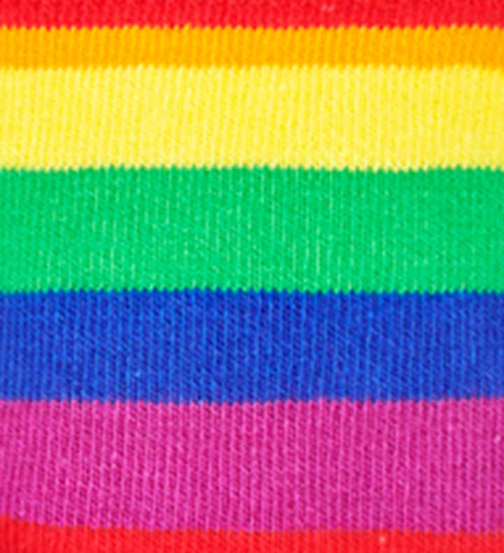 Kids Pride Stripe Sock 2
