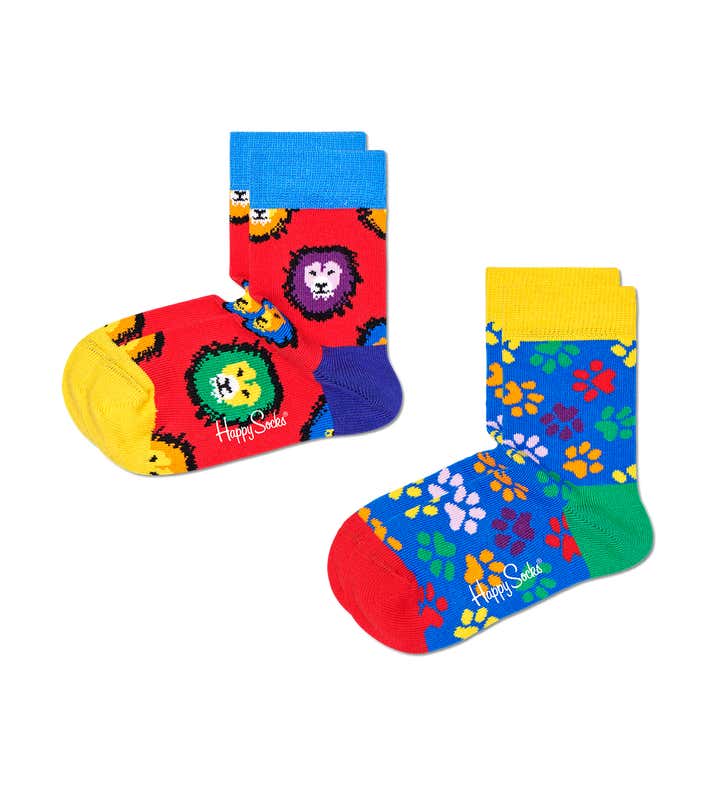 Lion & Paw 2-Pack Kids Socks