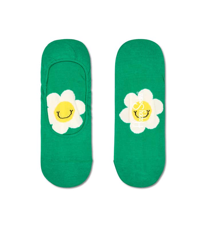 Smiling Daisy Liner Sock