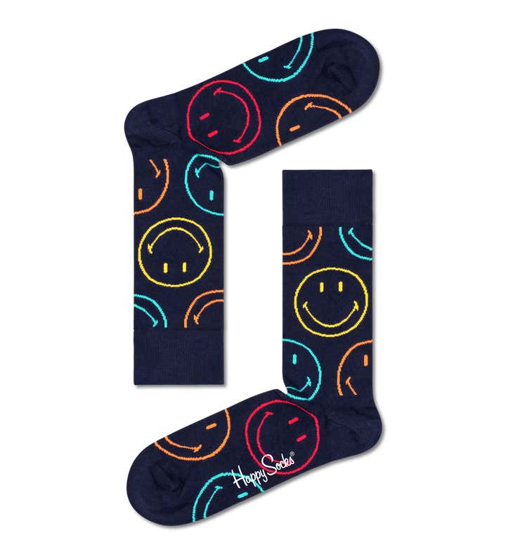 Jumbo Smiley Dot Sock
