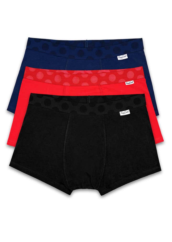 3-Pack Solid Trunks
