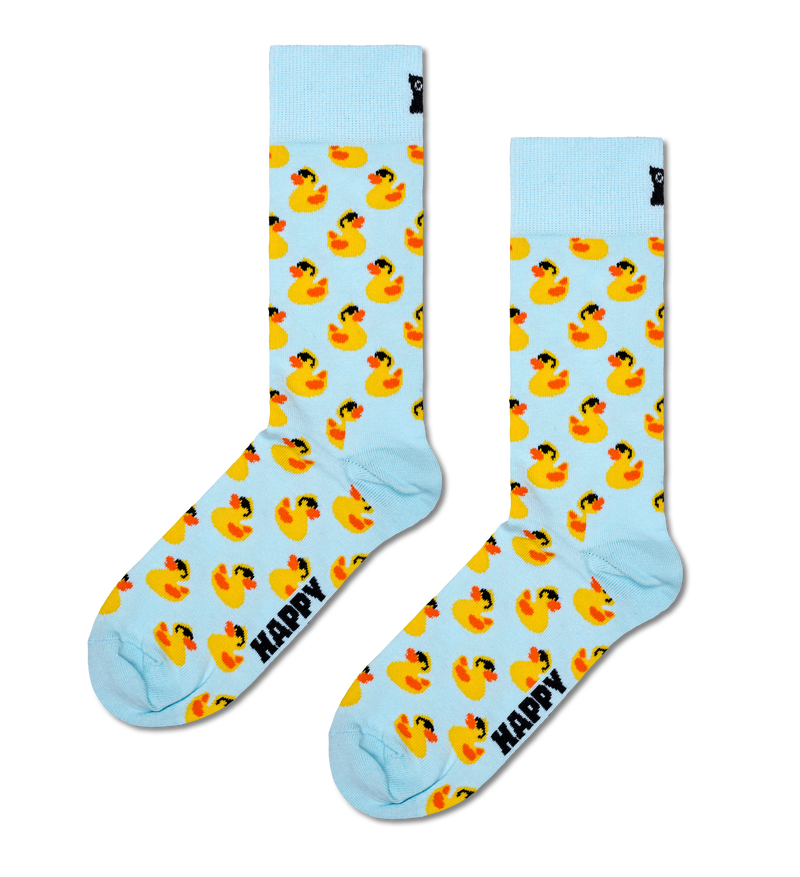 Quacky Fun: Rubber Duck Socks | Silly Crew Socks