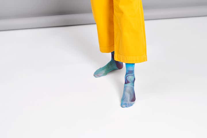 Mia Print Ankle Sock