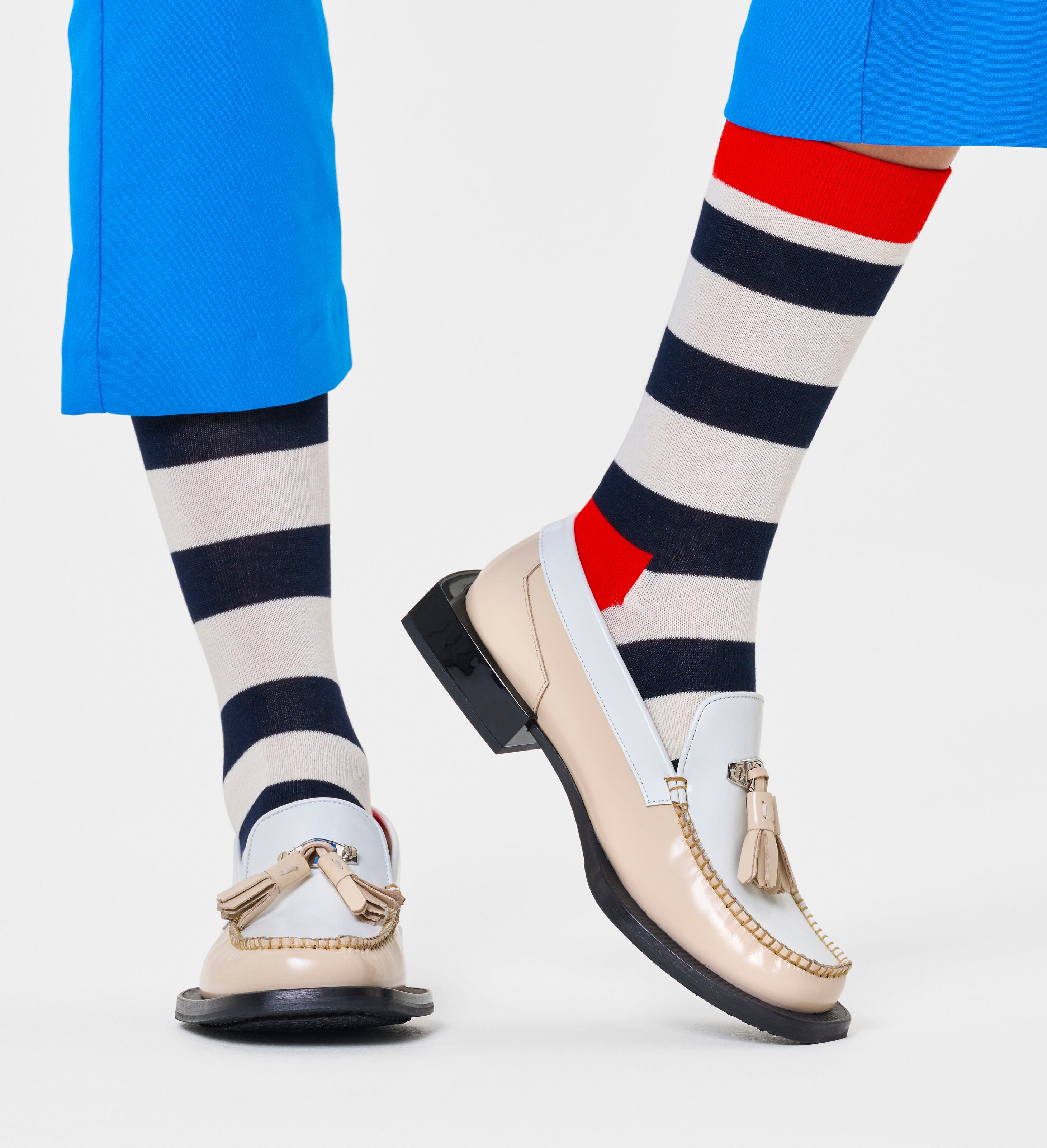 US | Crew Pride Stripe Happy Socks Sock