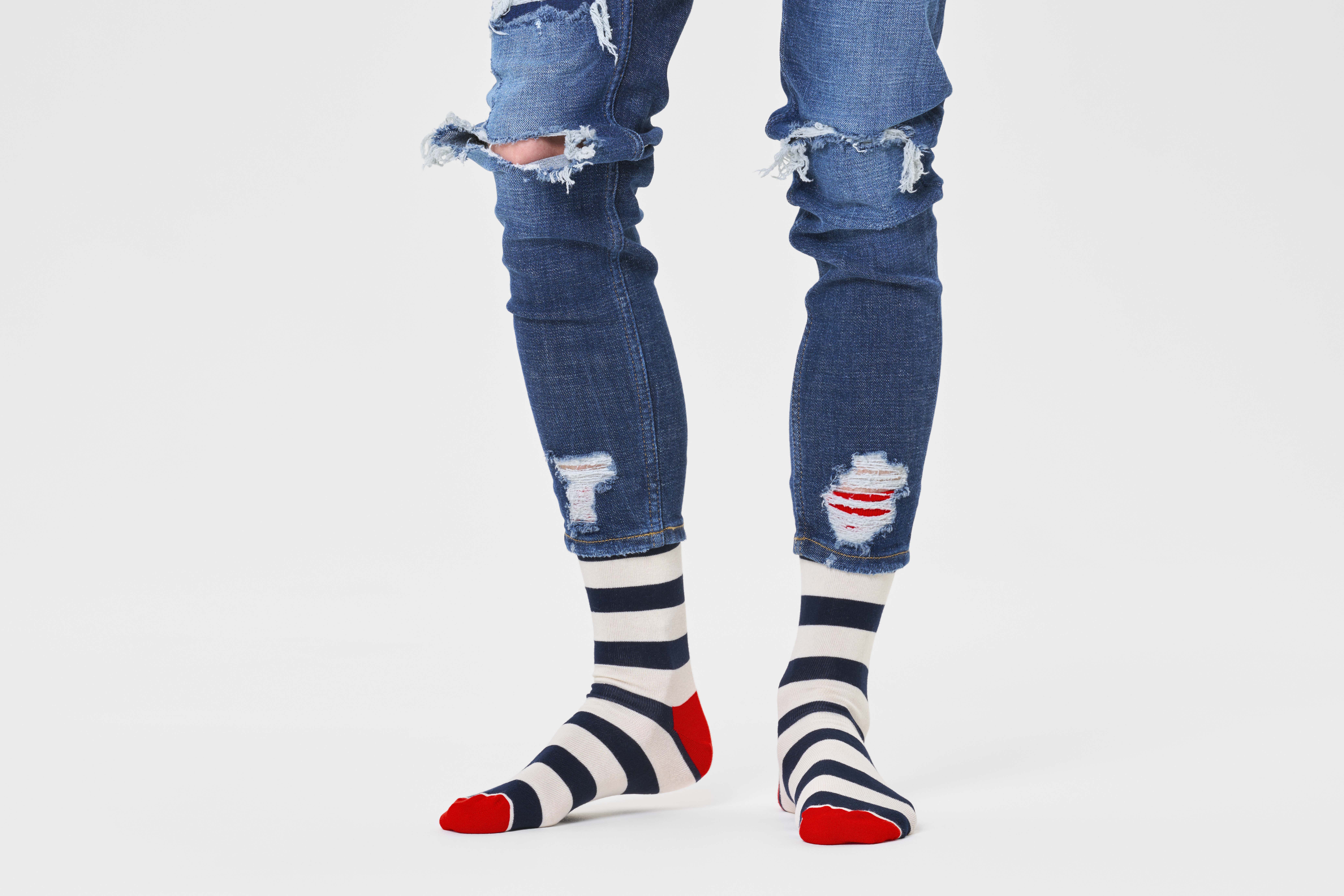 Colorful Striped Socks | Fun & Novelty Crew Socks | Happy Socks GL