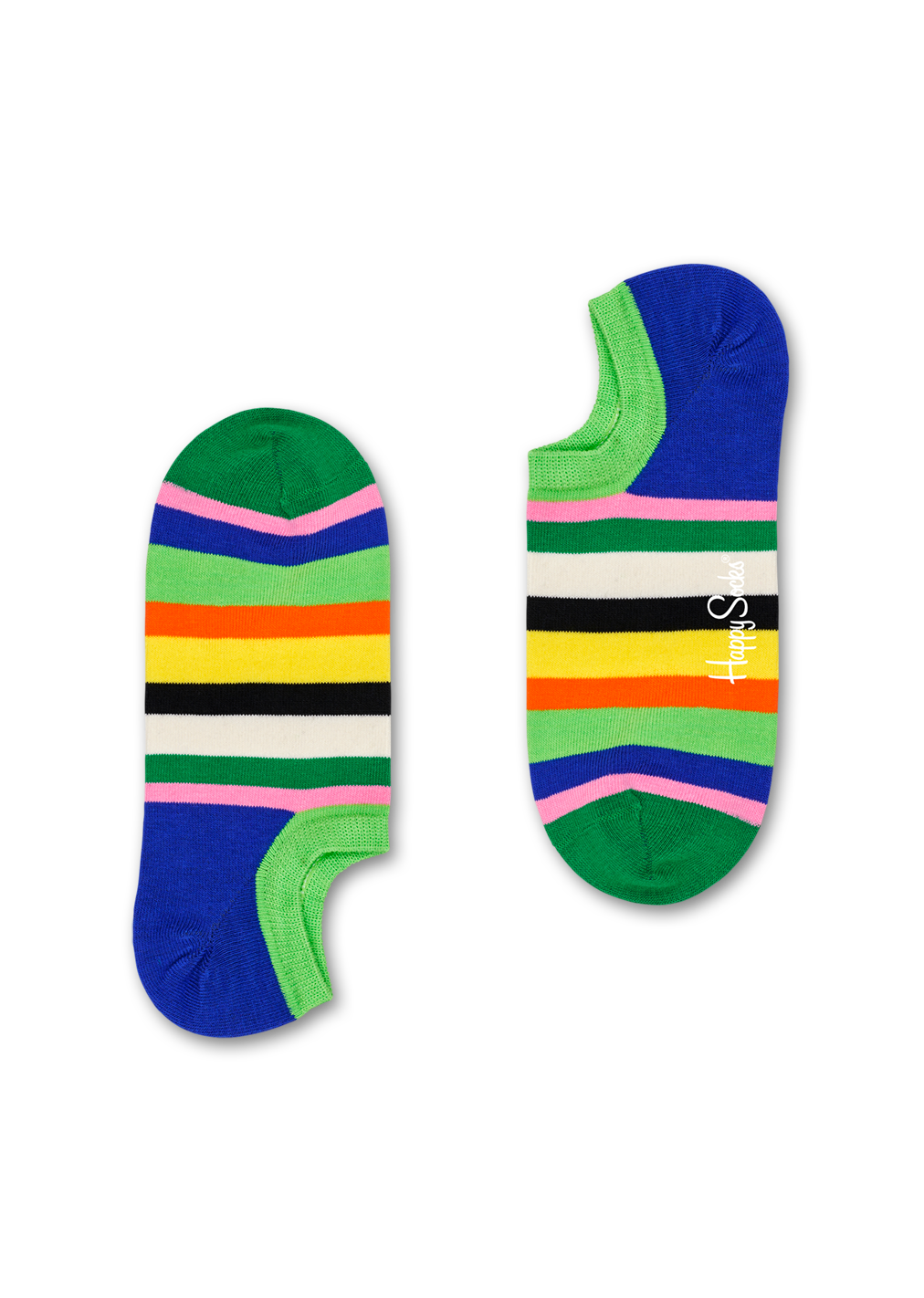 Stripe Liner Socks, Green Happy Socks US