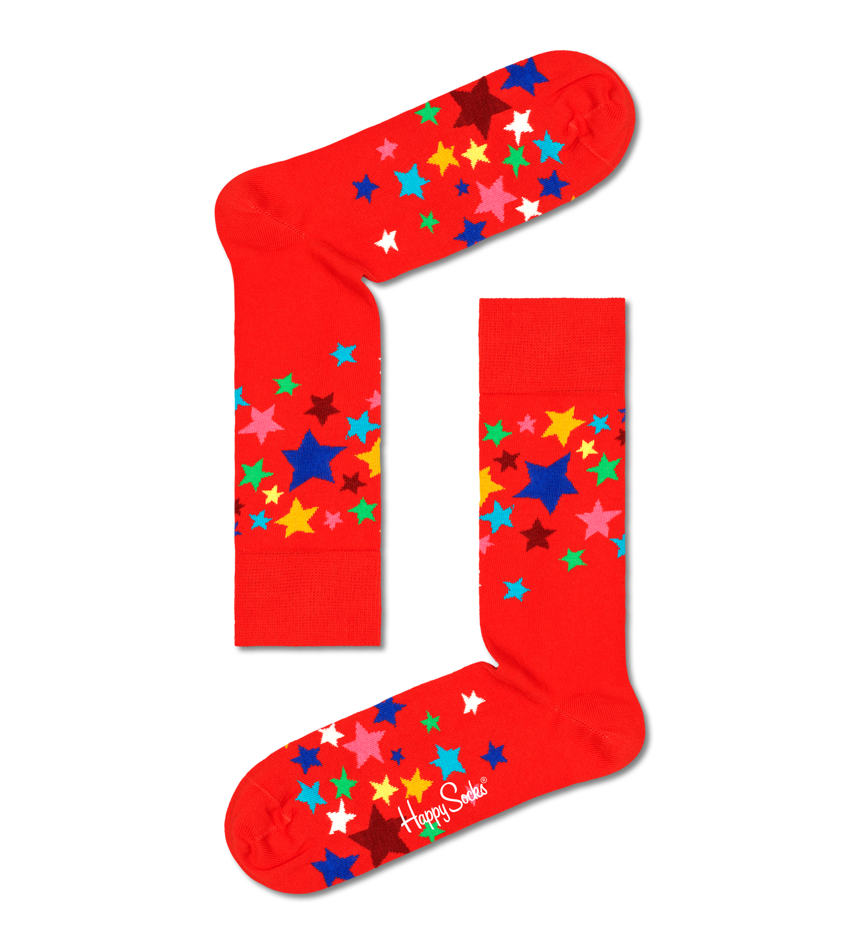 Red Stars Crew Sock | Happy Socks
