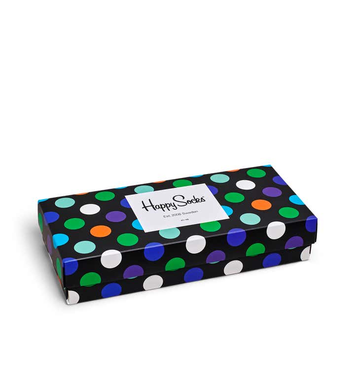 Happy Socks - Calzini Colorati Uomo Donna, Cotone Morbido, Stampe Creative, Vestibilità 36-40 / 41-46