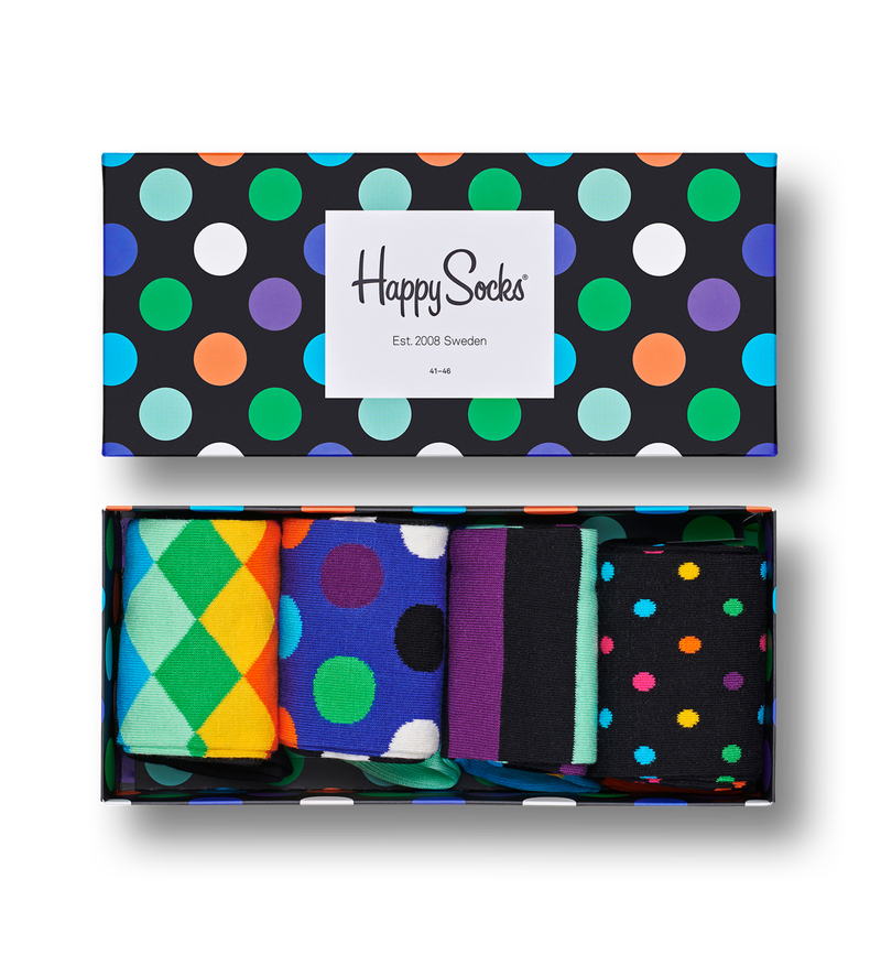 Big Dot Socks Gift Set | Colorful Polka Dot Socks