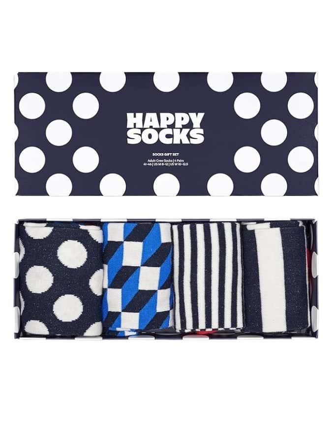 4-Pack Big Dot Socks Gift Set