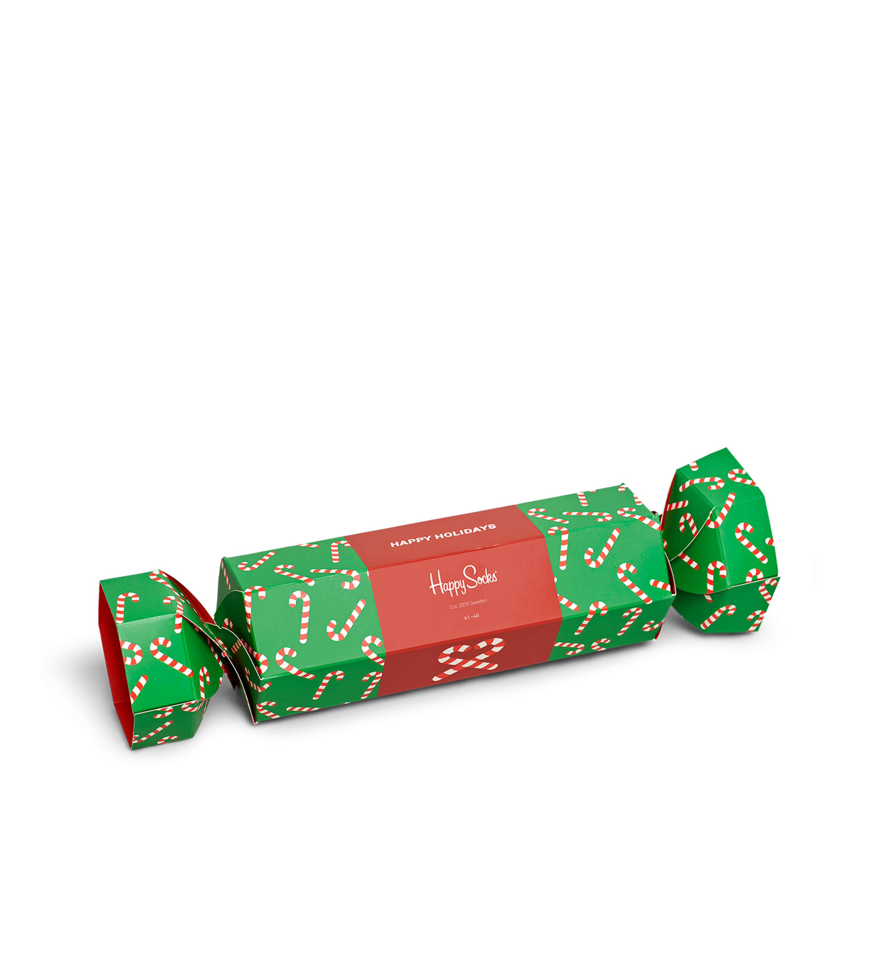Green Santa Animals Cracker Gift Box | Happy Socks