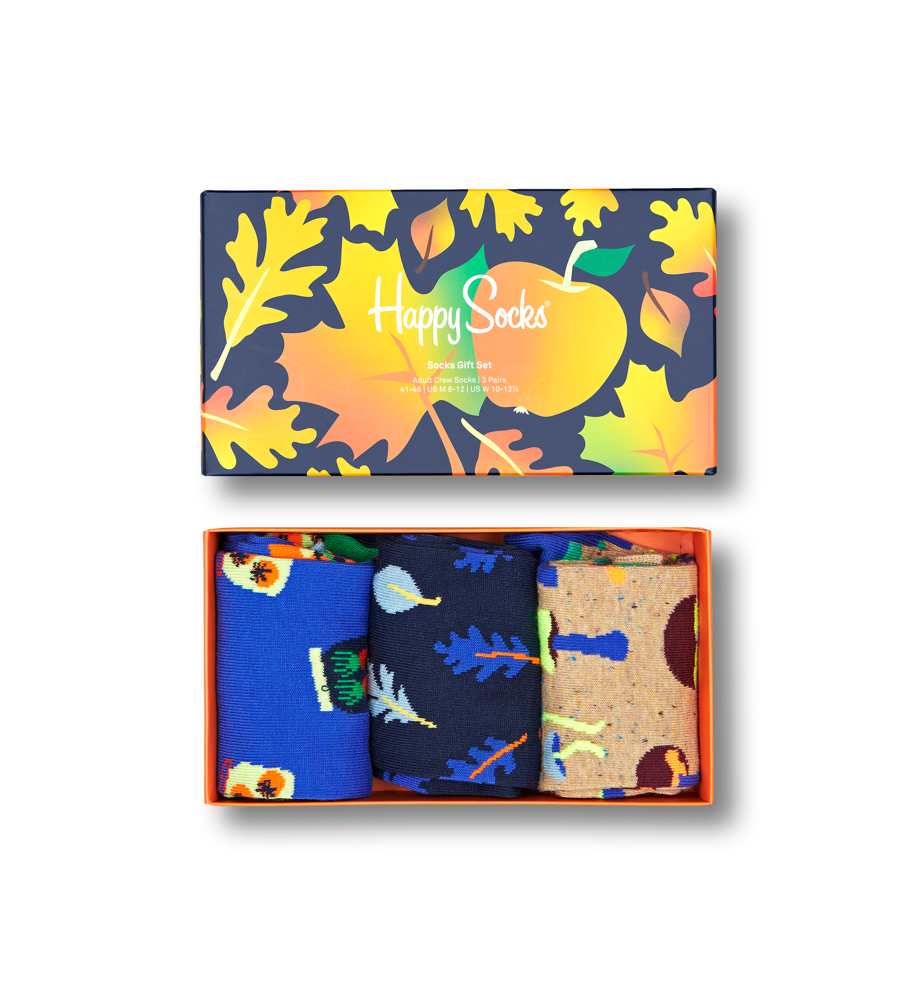 Fall Edition Gift Box 3-Pack | Happy Socks