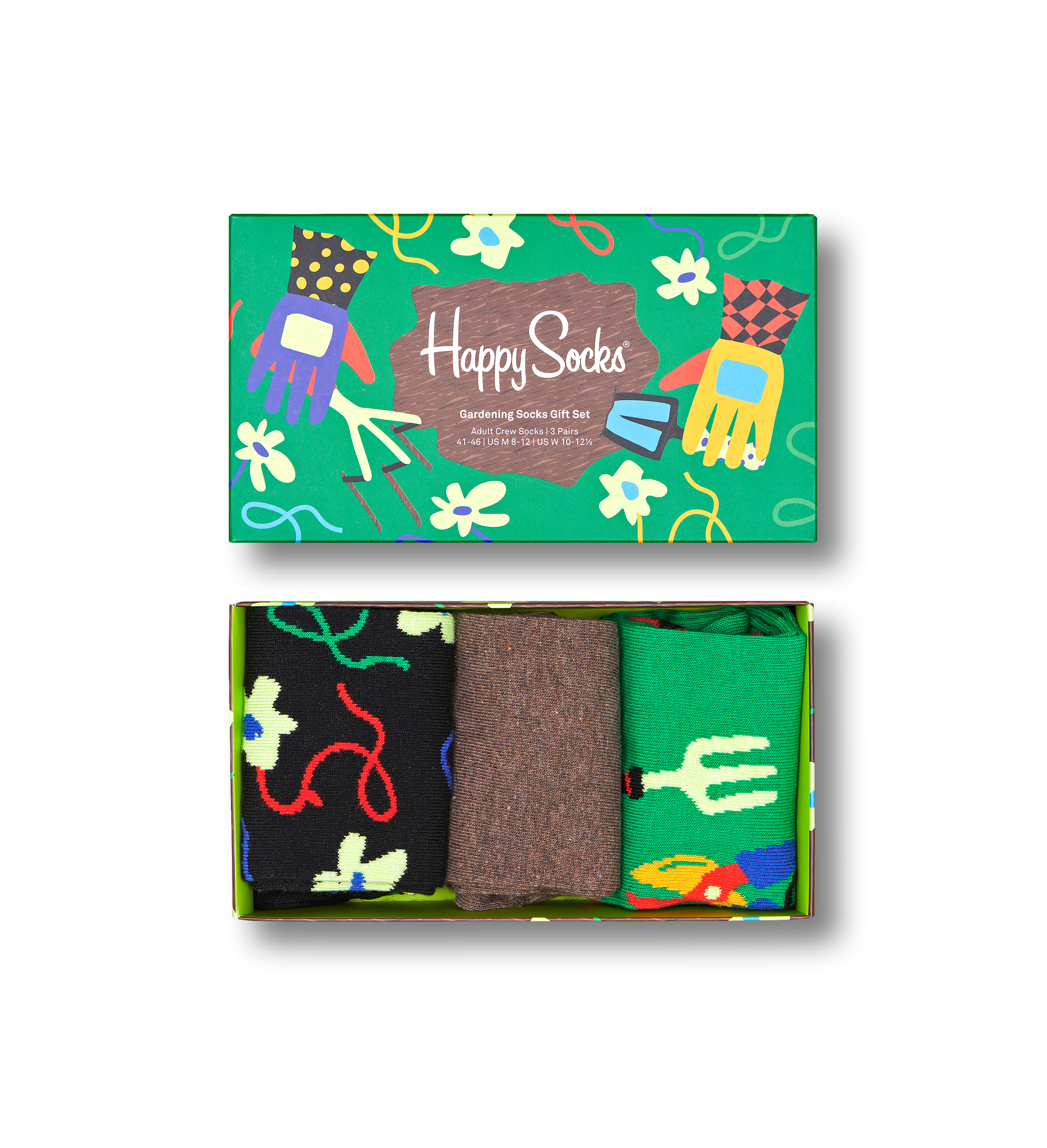 Garden Gift Set 3-Pack | Happy Socks