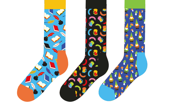 3-Pack German Edition Crew Socks Gift Set