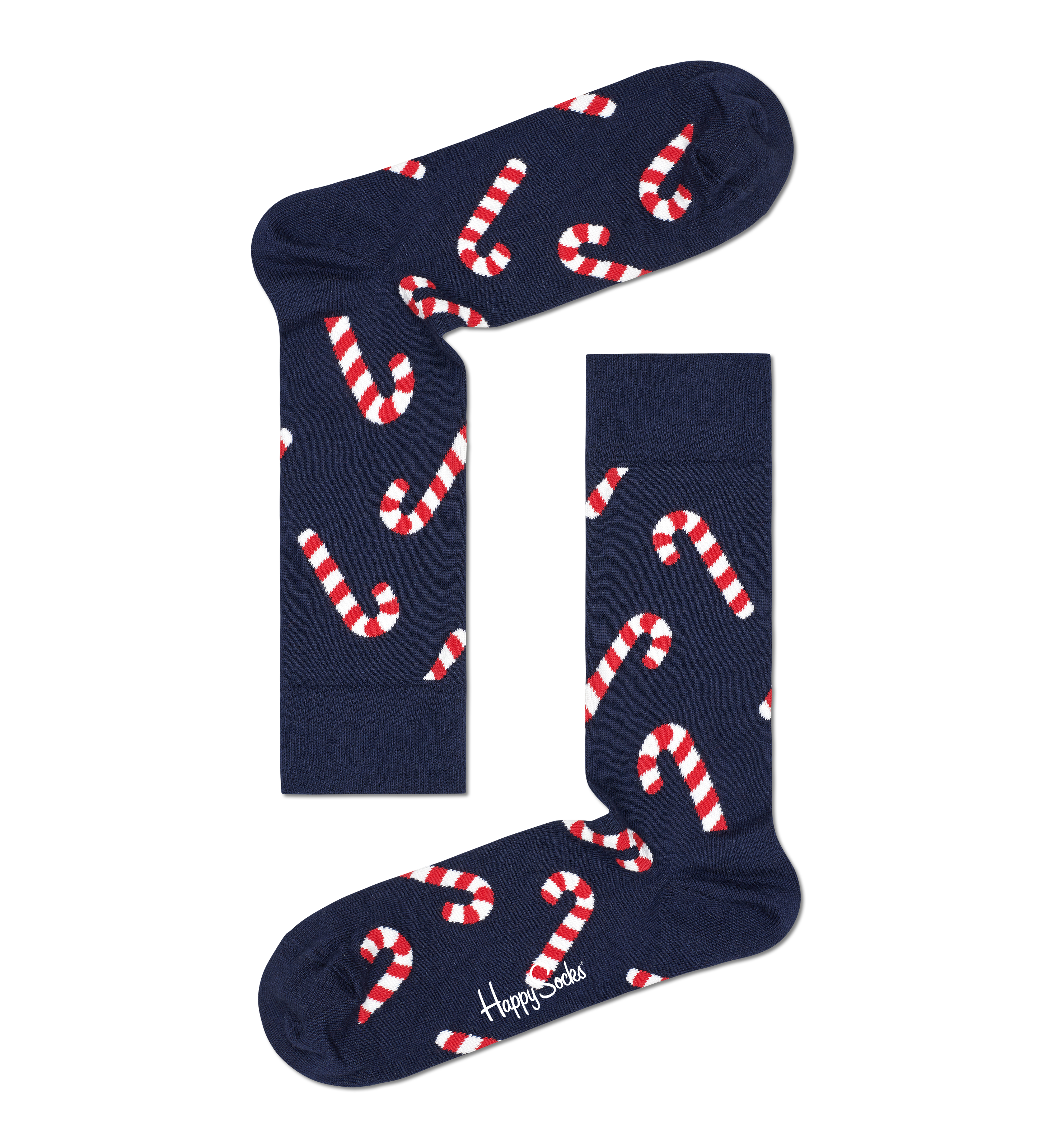 Navy 3-Pack Socks Gingerbread US Happy | Gift Box