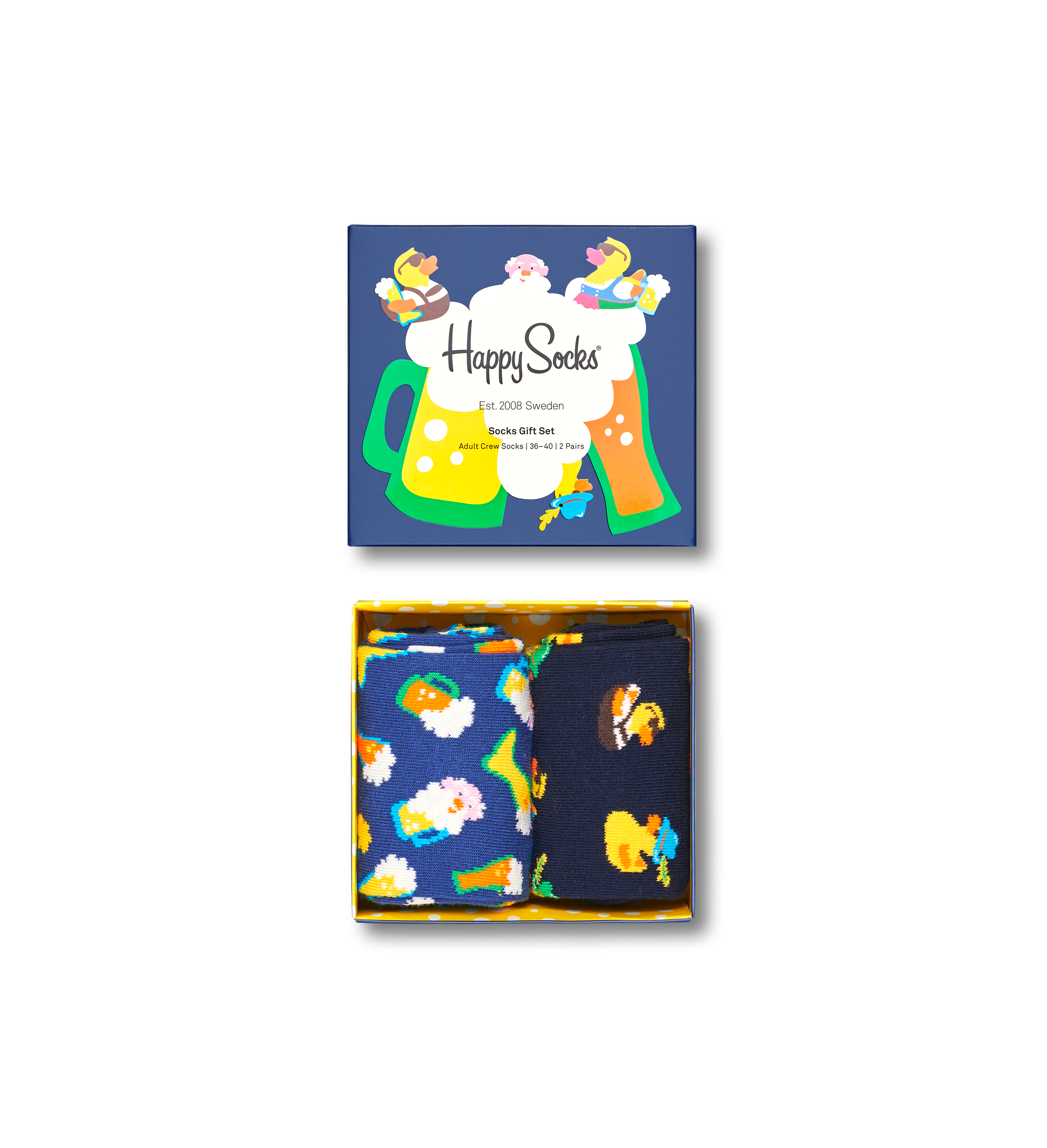 Oktoberfest Gift box 2-Pack | Happy Socks