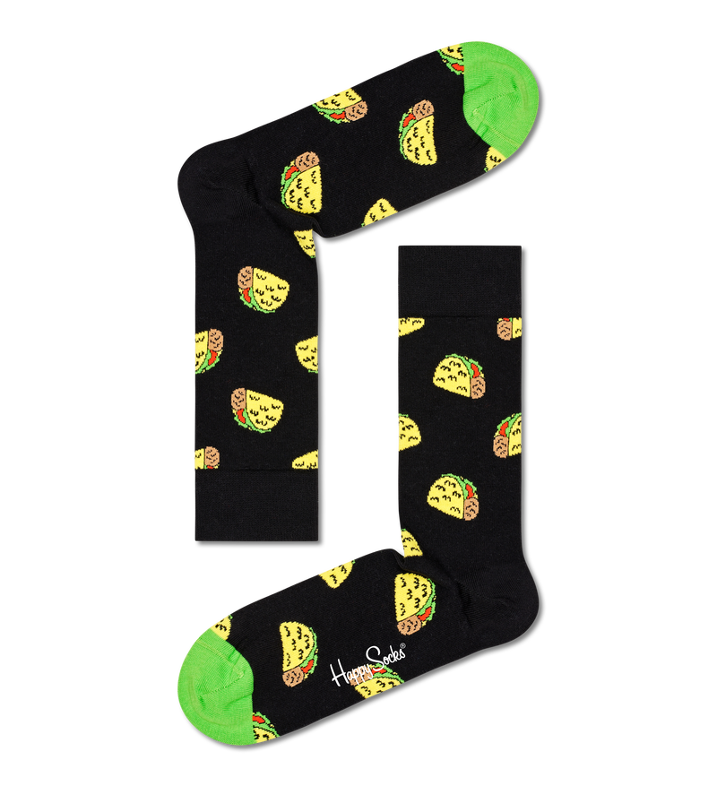 Taco To Go Crew Sock | Fun & Funky Socks for Men