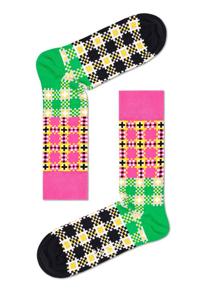 Tartan Square Sock 1