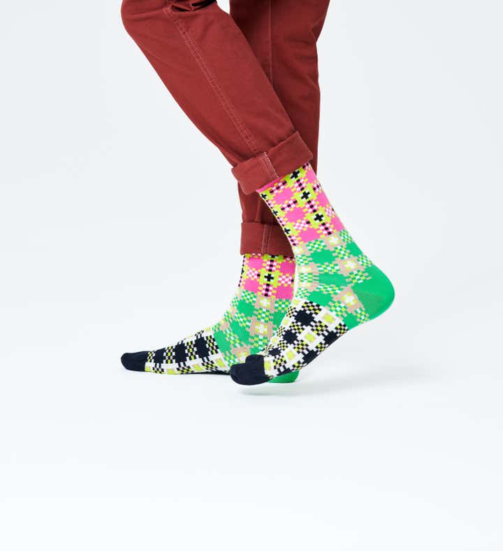 Tartan Square Sock 2