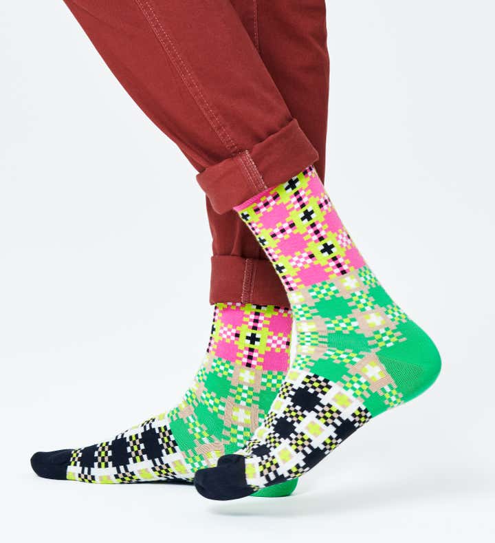 Tartan Square Sock 3