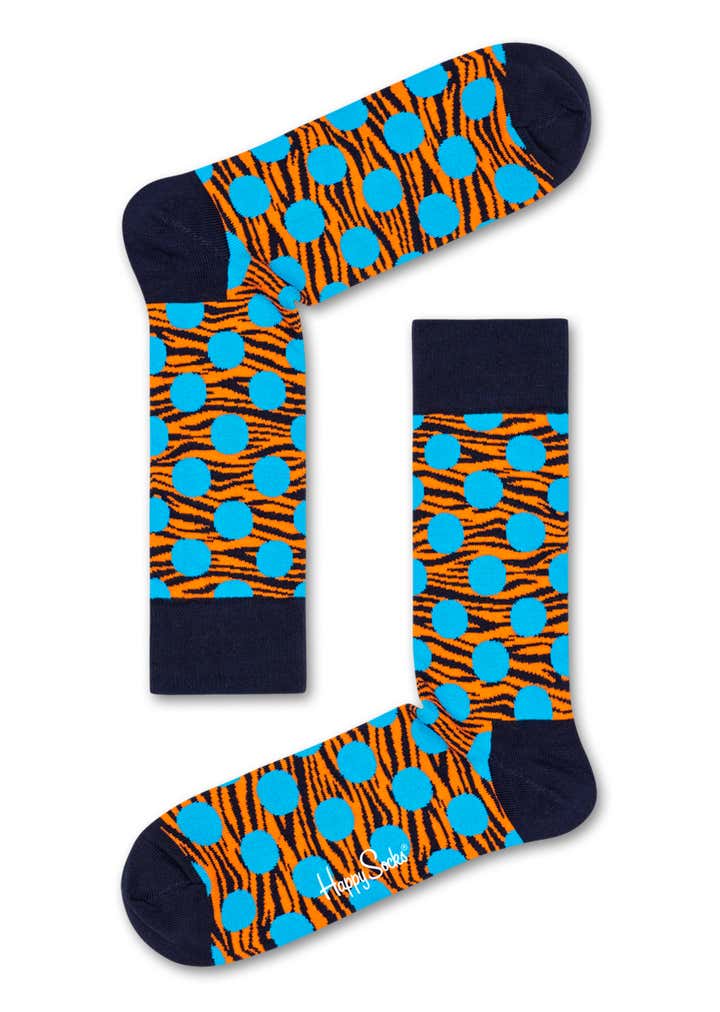 Tiger Dot Sock