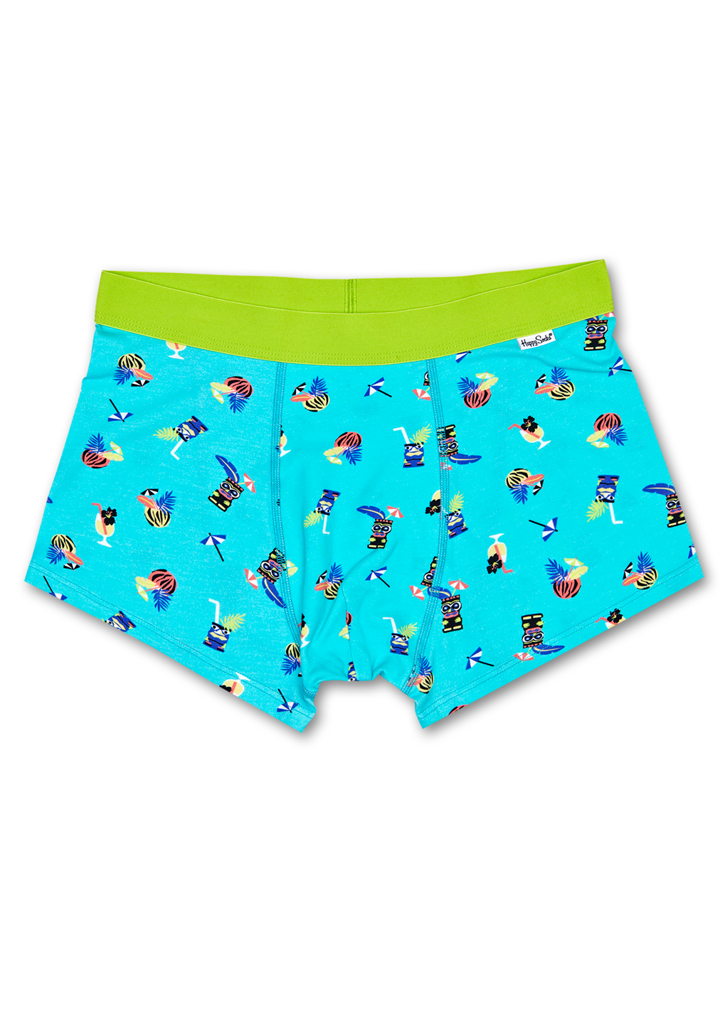 Tiki Soda Trunk, Blue - Men’s Underwear | Happy Socks