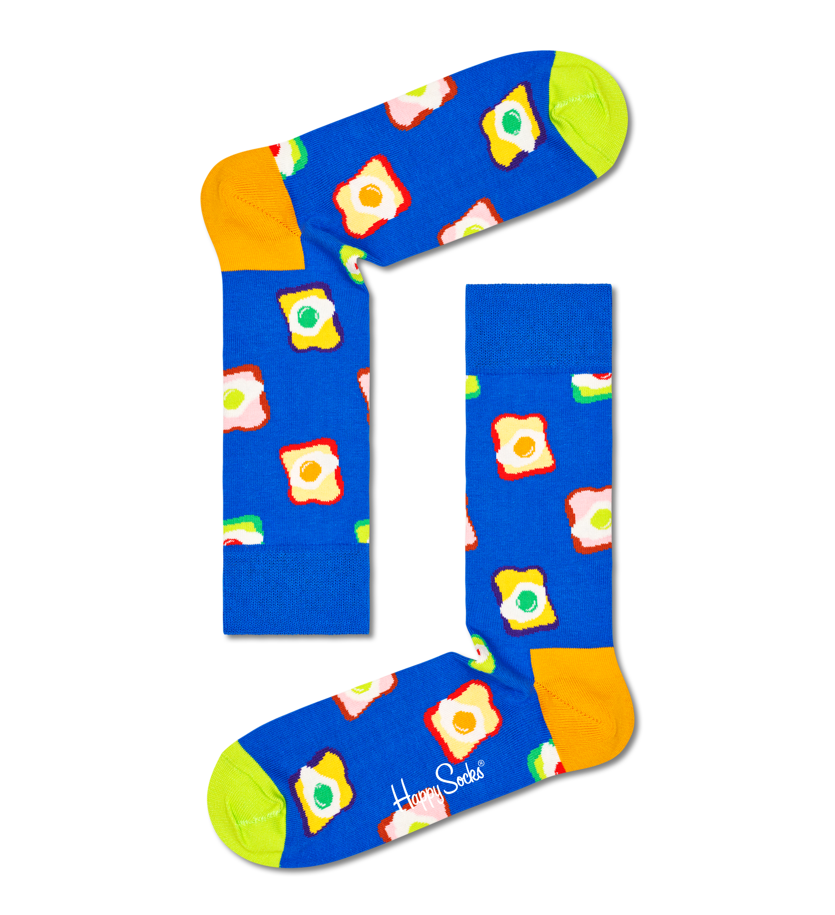 Blue Toast Sock | Happy Socks