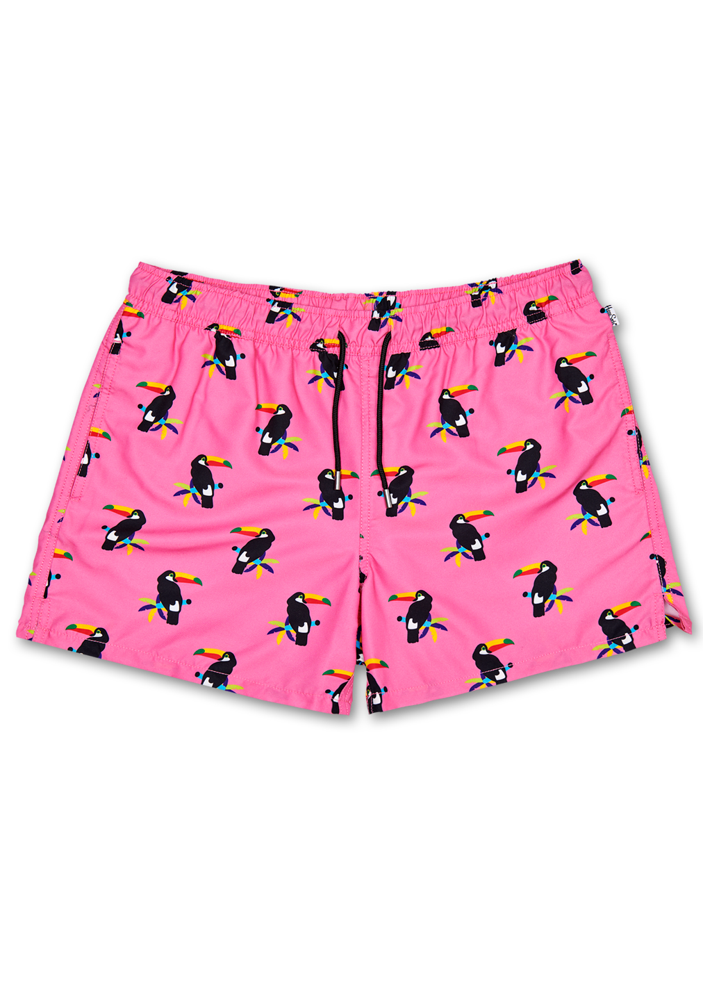 Toucan Swim Shorts, Pink | Happy Socks