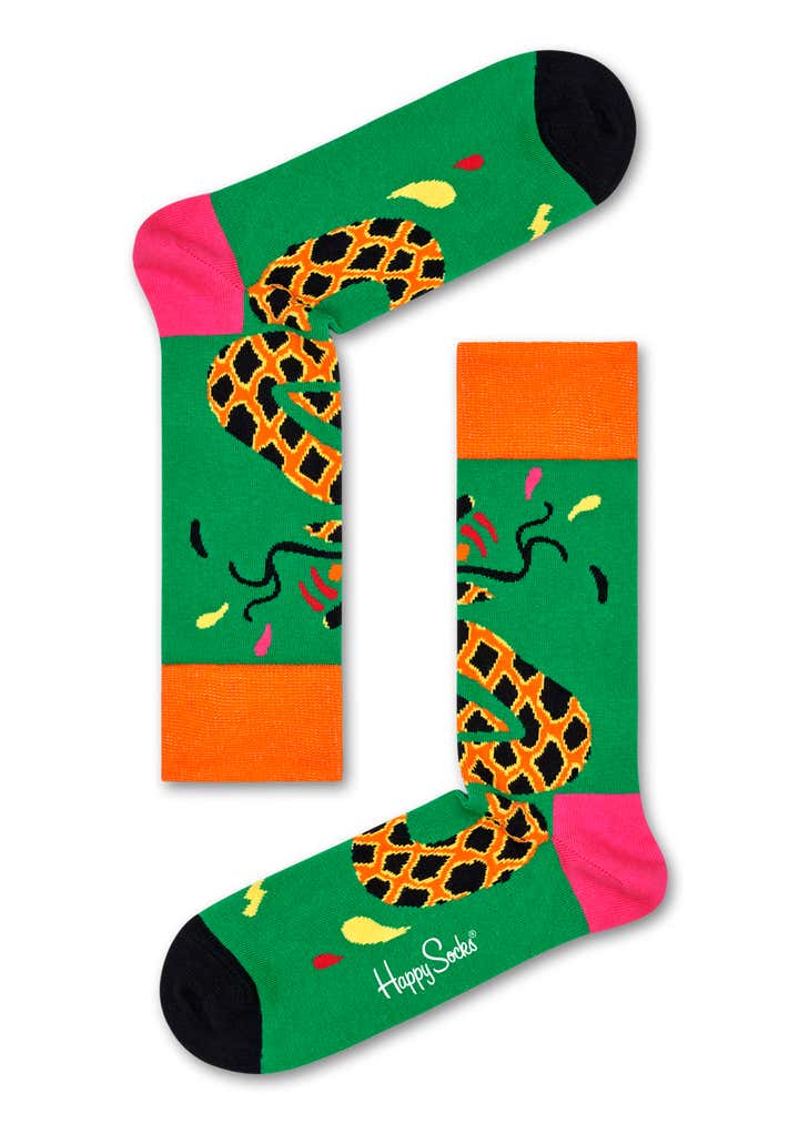 Tropical Snake Sock
