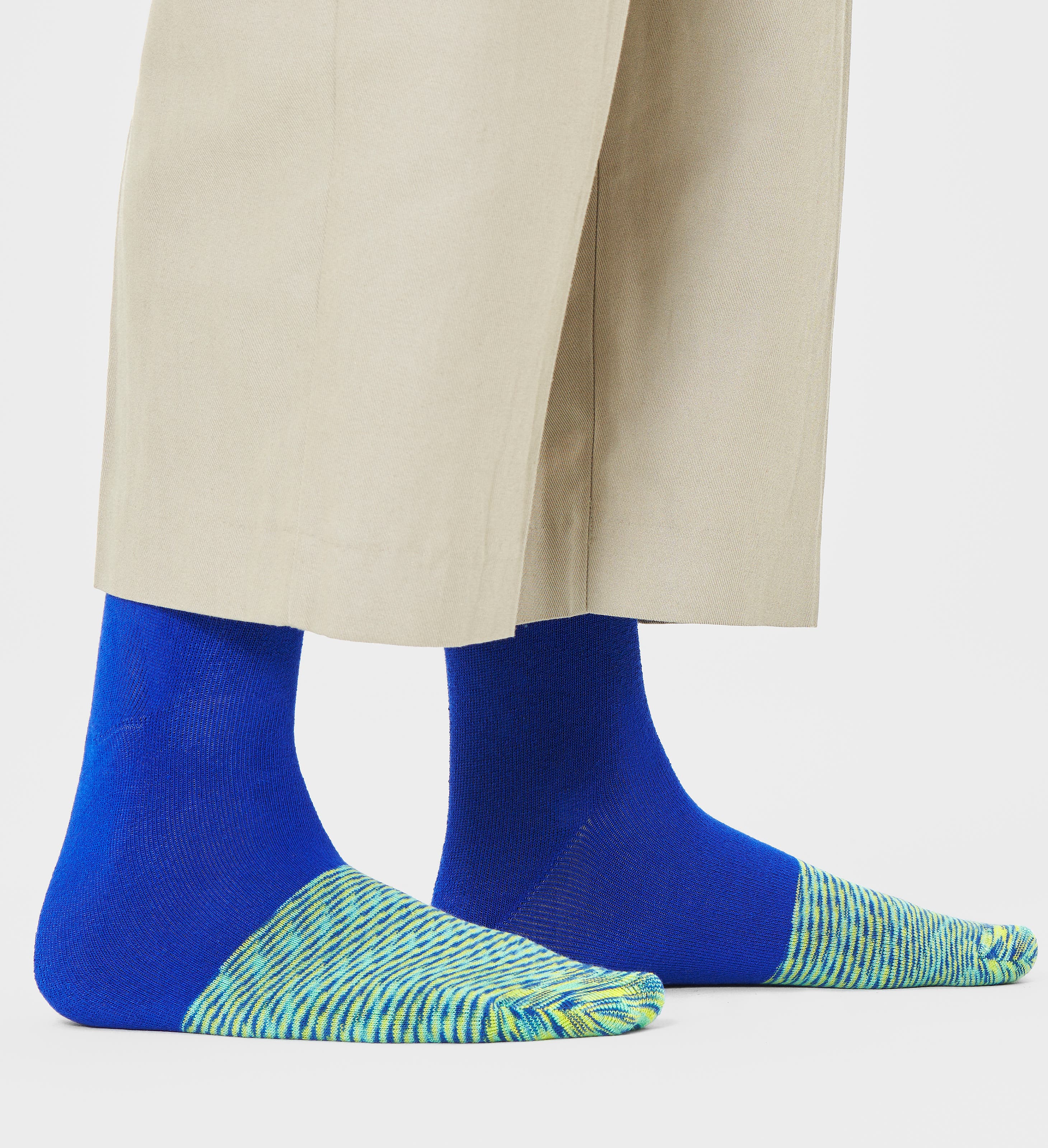 Terry socks | Short blue socks