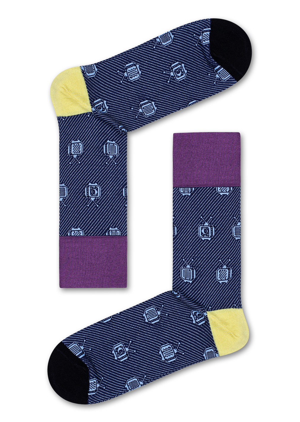 Dressed Tv Sock Colorful Fashion Socks Happy Socks US