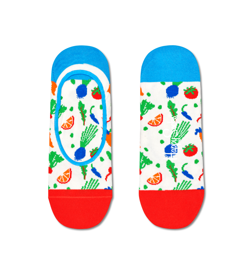 White Veggie Liner Sock | Happy Socks