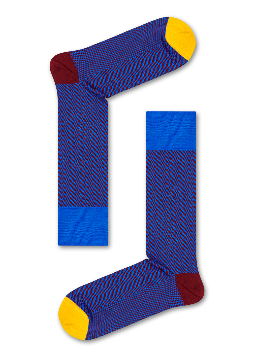 Blue suit socks: Volume - Dressed | Happy Socks