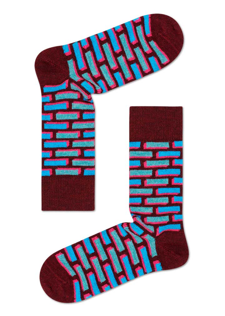Wool Brick Sock 