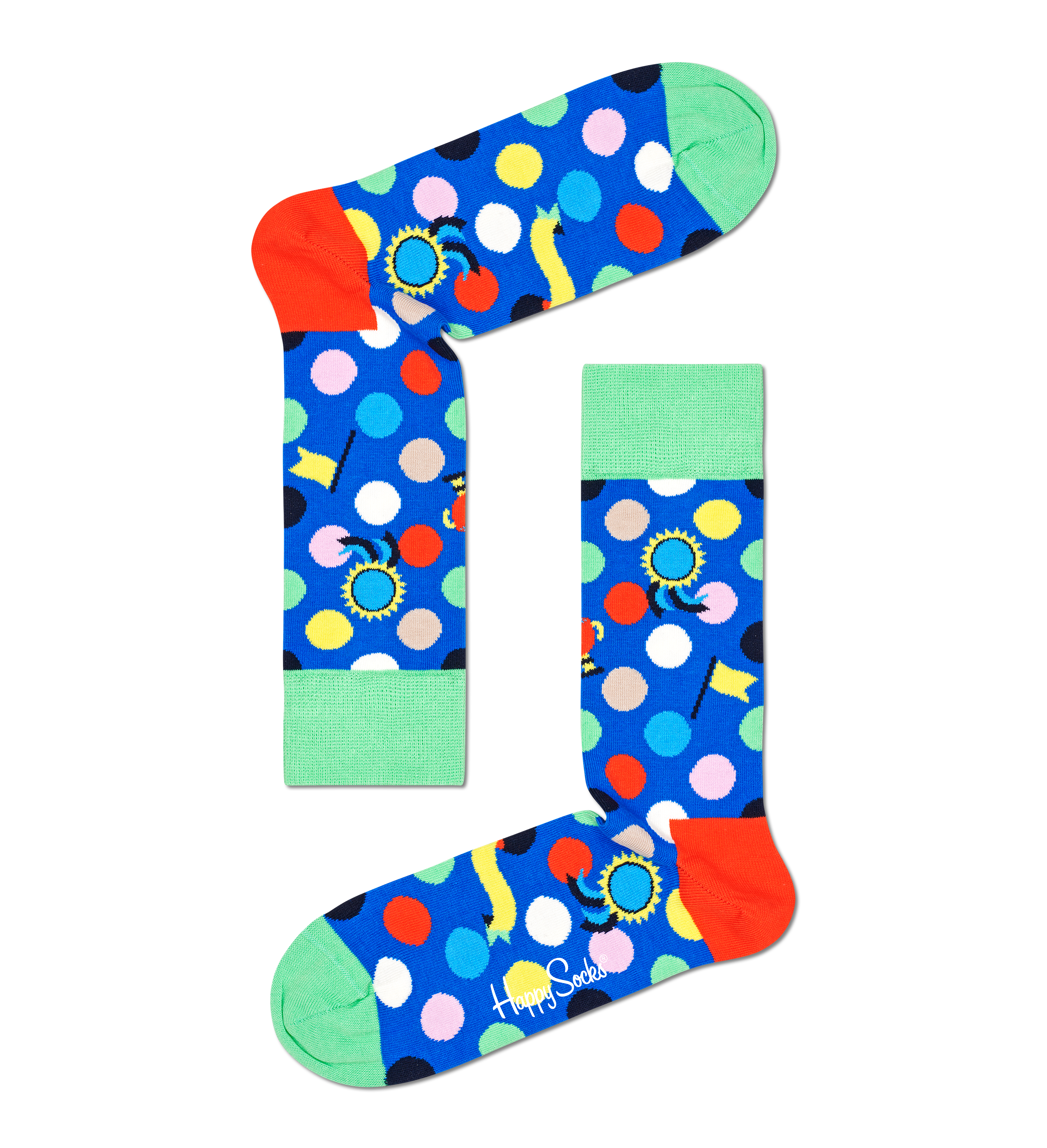 Blue Sock: Winner Dot | Happy Socks