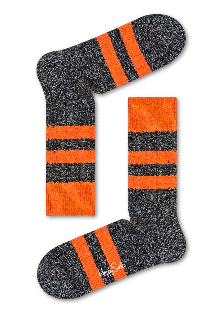 Wool Stripe Sock 1