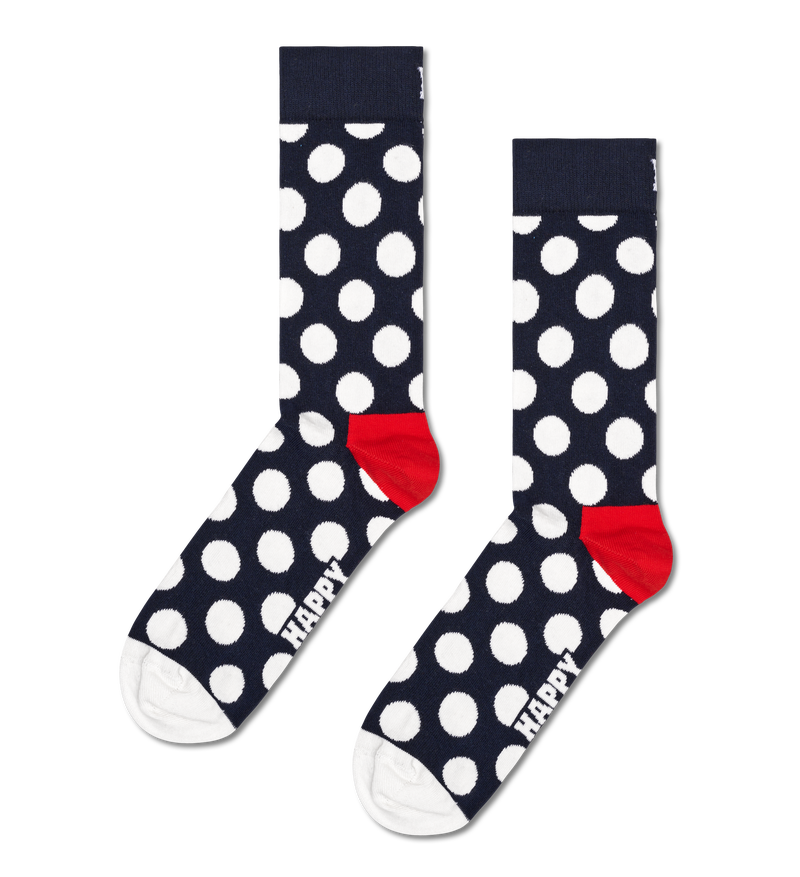 4-Pack Navy Crew Socks Gift Set | Unique Gift Ideas