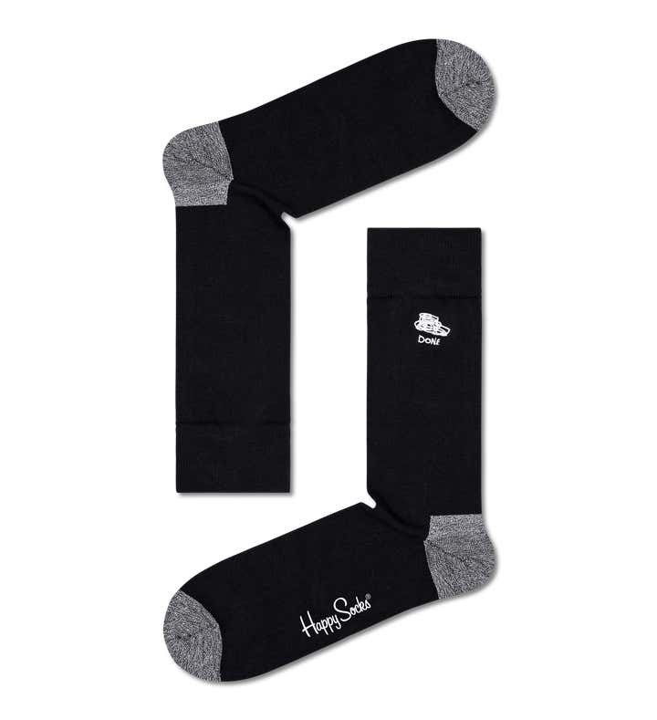 4-Pack Black & White Socks Gift Set 3